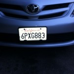 Suspects License Plate